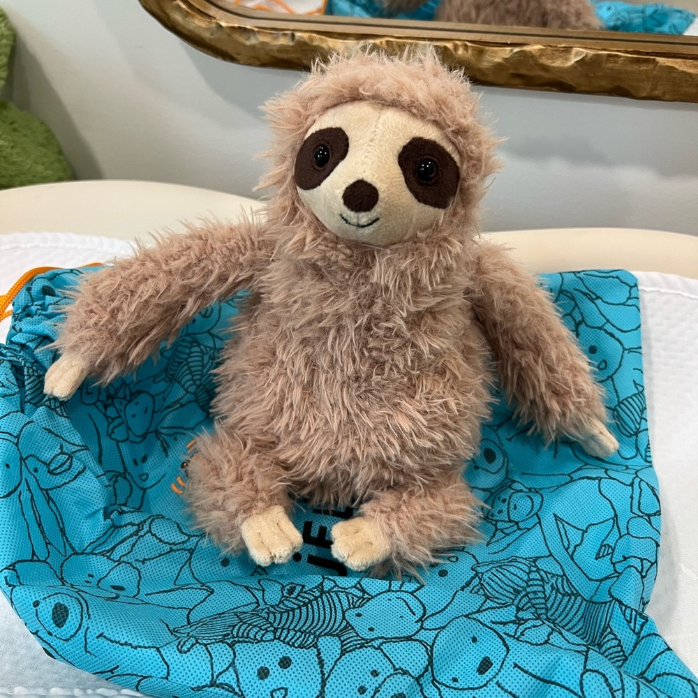 Jellycat Selma Sloth Plush in Tan